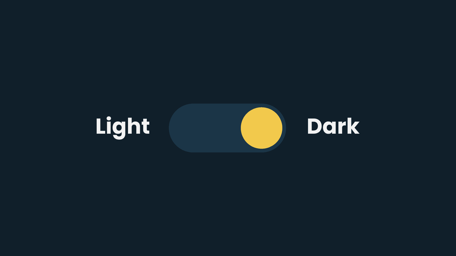 Switch to Dark Mode using Only CSS variables